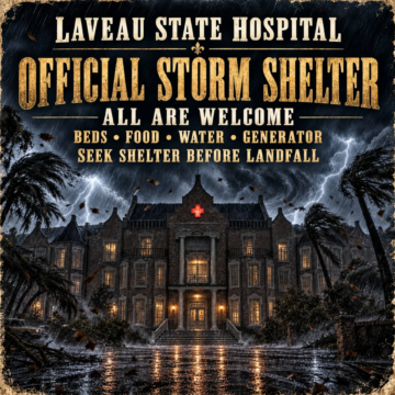 Hurricane Joline Official Shelter Laveau Laveau's official shelter